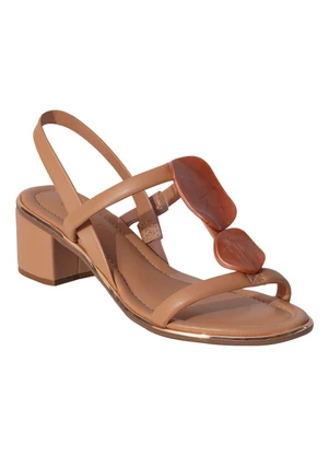 Sandália Beira Rio (Nude) em Sisntético - BEIRA RIO