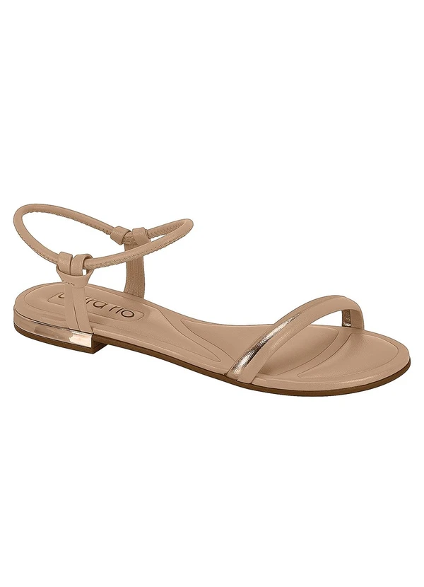 Beira Rio - Sandália Beira Rio Nude