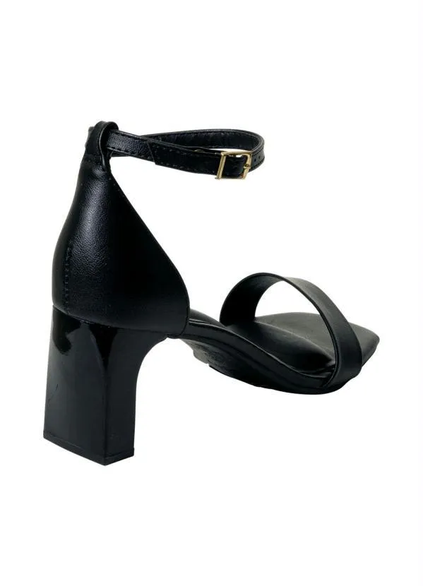 Beira Rio - Sandália Beira Rio Preta 2