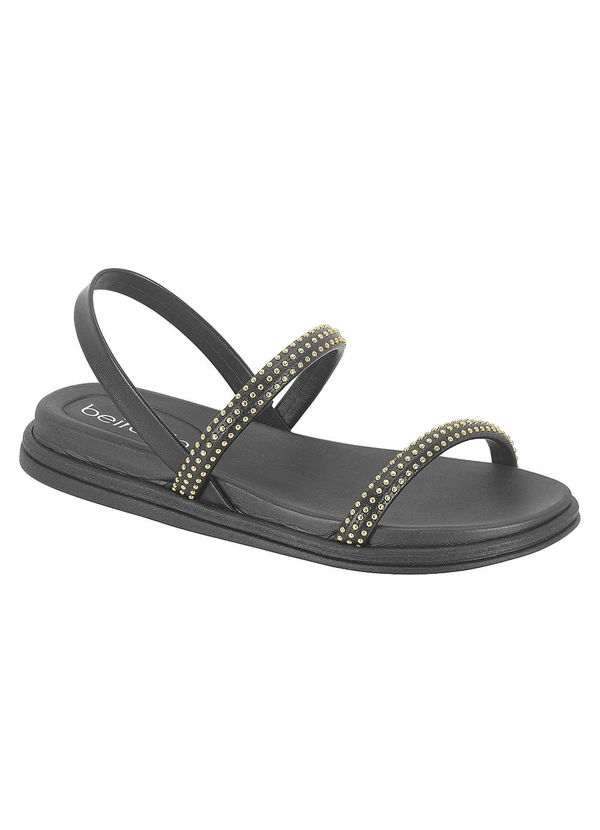 Beira Rio - Sandália Beira Rio Preta