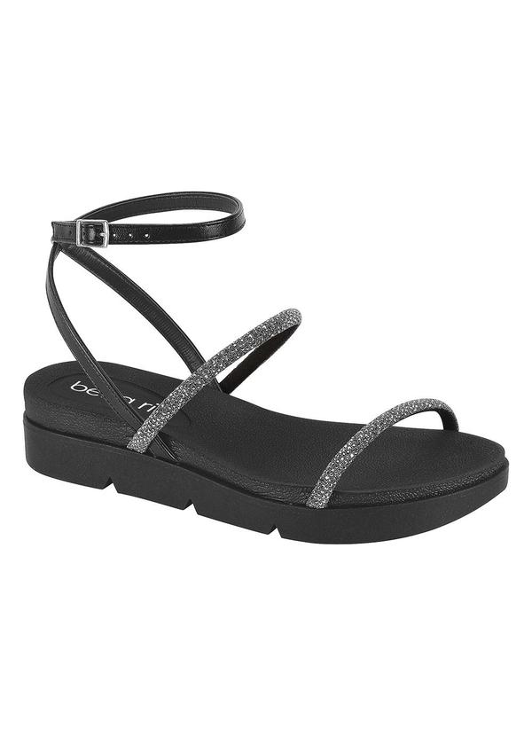 Sand�lia Beira Rio (Preta)