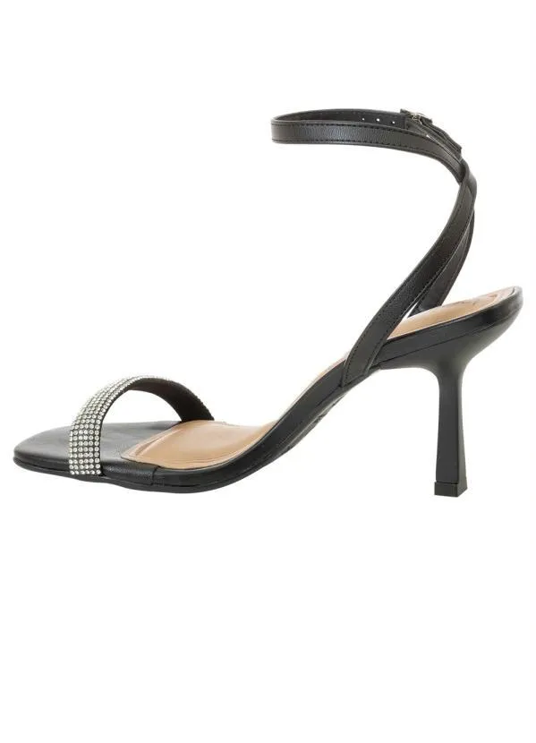 Beira Rio - Sandália Beira Rio Preto em Sintético 3