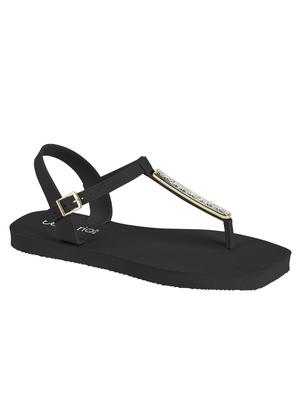 Sand�lia Beira Rio (Preto)