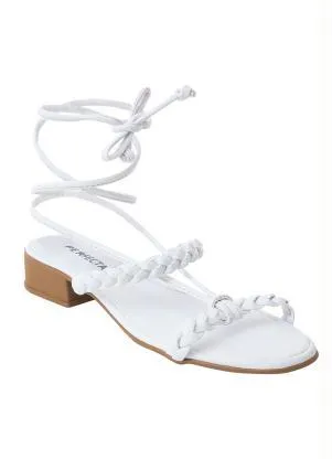 Perfecta - Sandália Branco em Sintético - PERFECTA