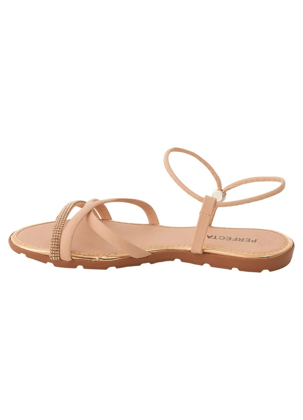 Perfecta - Sandália Cobre em  Sintético 3