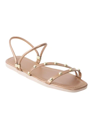 Perfecta - Sandália Cobre em Sintético - PERFECTA