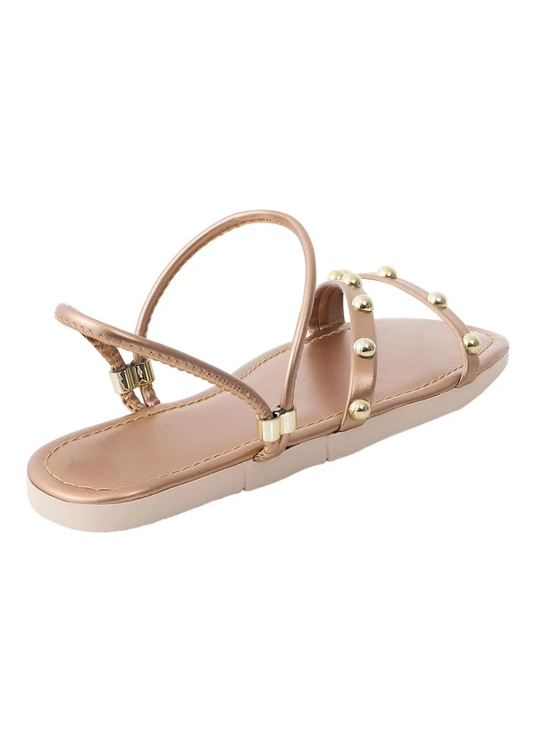 Perfecta - Sandália Cobre em Sintético 2