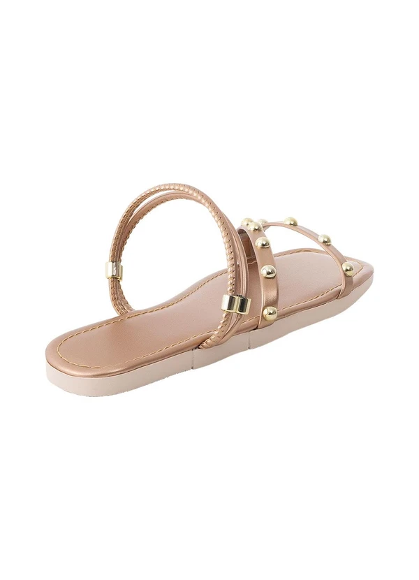 Perfecta - Sandália Cobre em Sintético 5