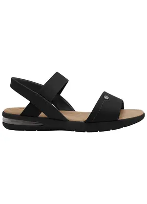 Sandália Comfortflex (Preta) - COMFORTFLEX