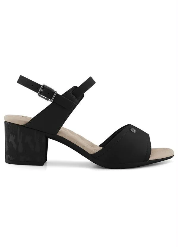 Comfortflex - Sandália Comfortflex Preto em Sintético 2