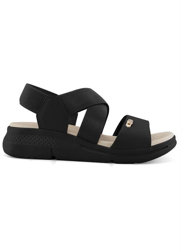 Comfortflex - Sandália Comfortflex Preto 2