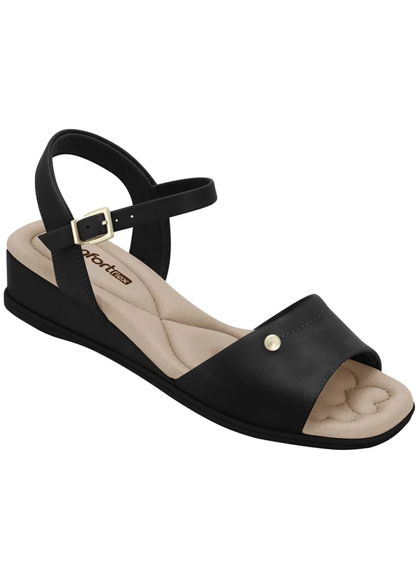 Comfortflex - Sandália Comfortflex Preto