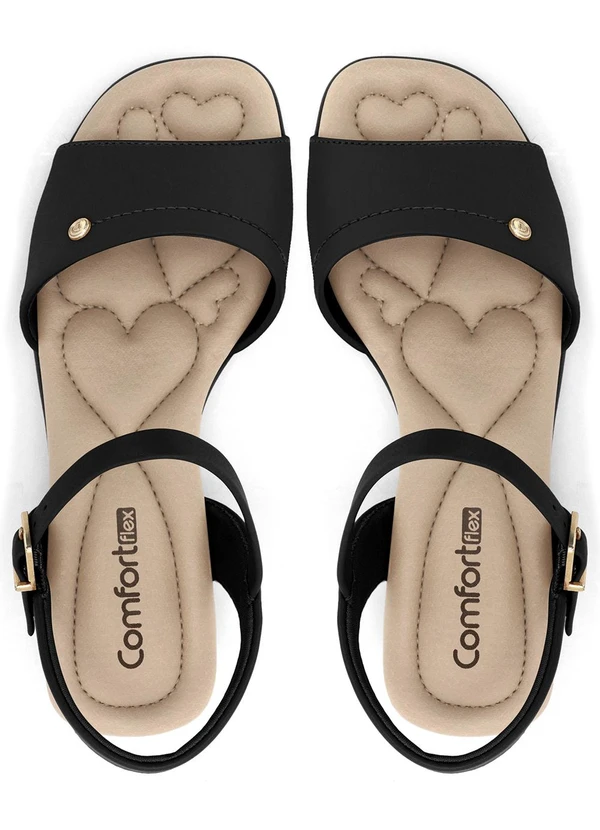 Comfortflex - Sandália Comfortflex Preto 3