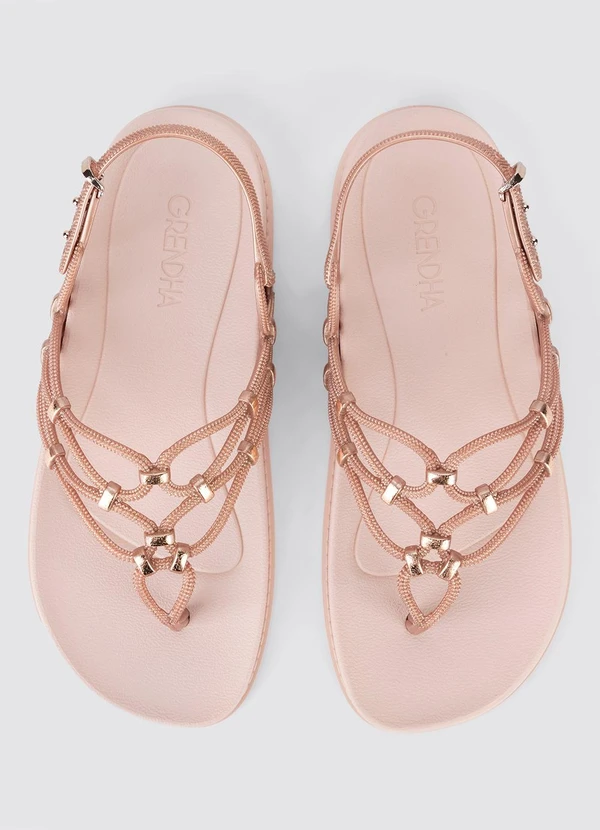 Grendha - Sandália Grendha Instantes Rose 3
