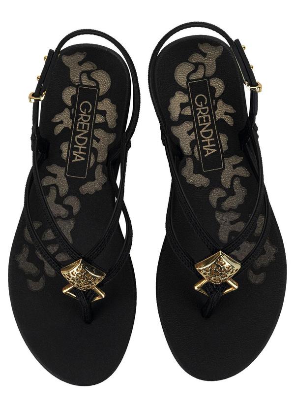 Grendha - Sandália Grendha Liberdade Preto 2