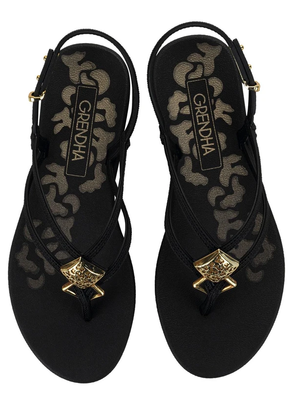 Grendha - Sandália Grendha Liberdade Preto 2