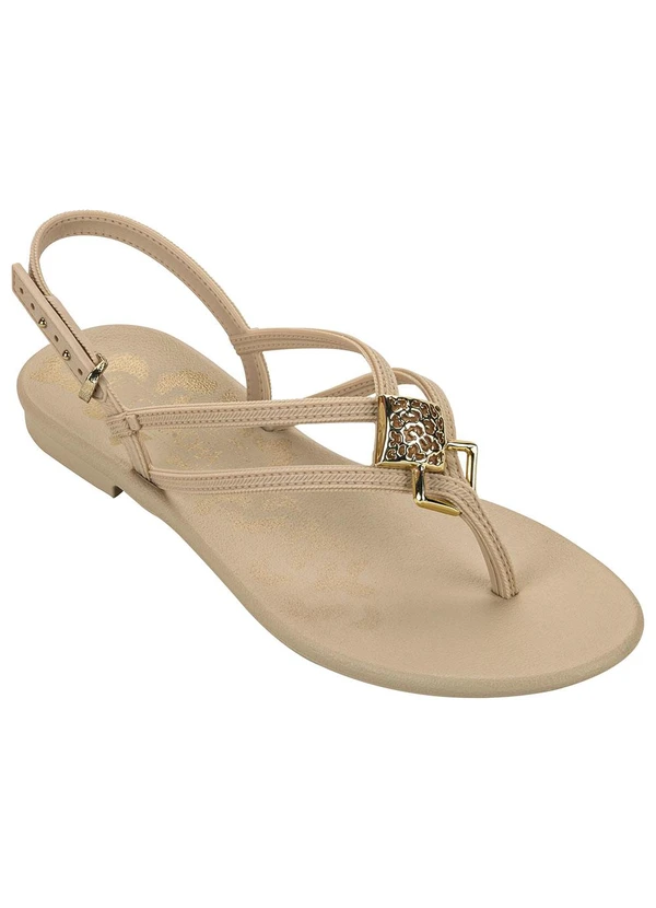 Grendha - Sandalia Grendha Liberdade Sand Bege
