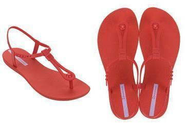 Sandlia Ipanema Class Slim Vermelha