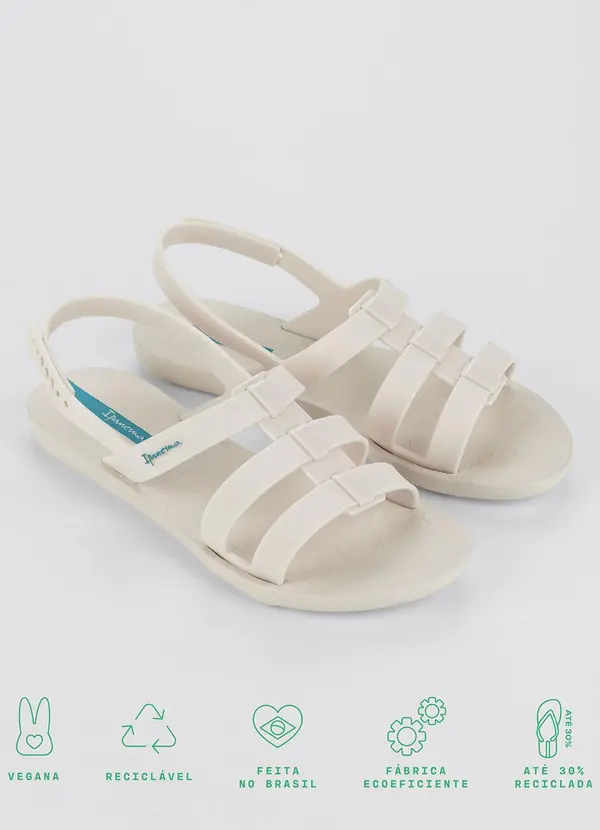 Ipanema - Sandália Ipanema Go Style Bege 2