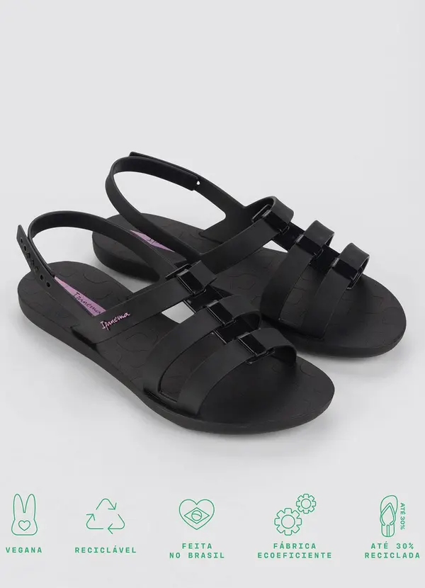 Ipanema - Sandália Ipanema Go Style Preta 2