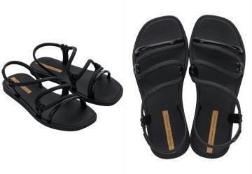 Sandlia Ipanema Solar Preta