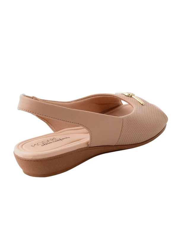 Modare - Sandália Modare Bege em Sintético 2