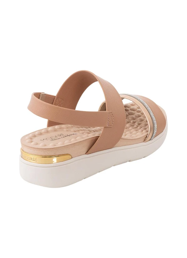 Modare - Sandália Modare Nude em Sintético 2