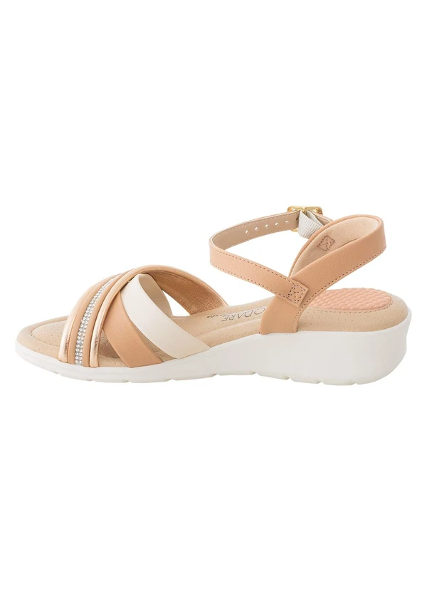 Modare - Sandália Modare Nude em Sintético 4