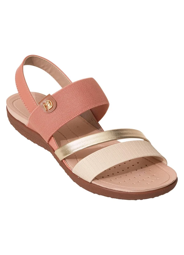 Modare - Sandália Modare Pessego em Sintético