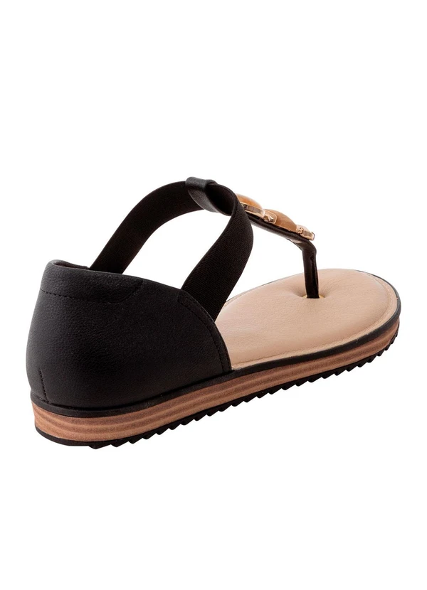 Modare - Sandália Modare Preta em Sintético 2