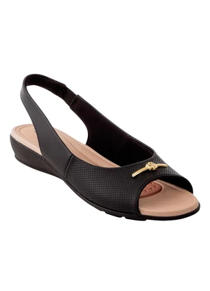 Sandália Modare (Preto) em Sintético - MODARE