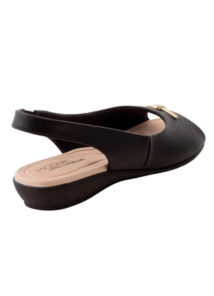 Sandália Modare (Preto) em Sintético - MODARE