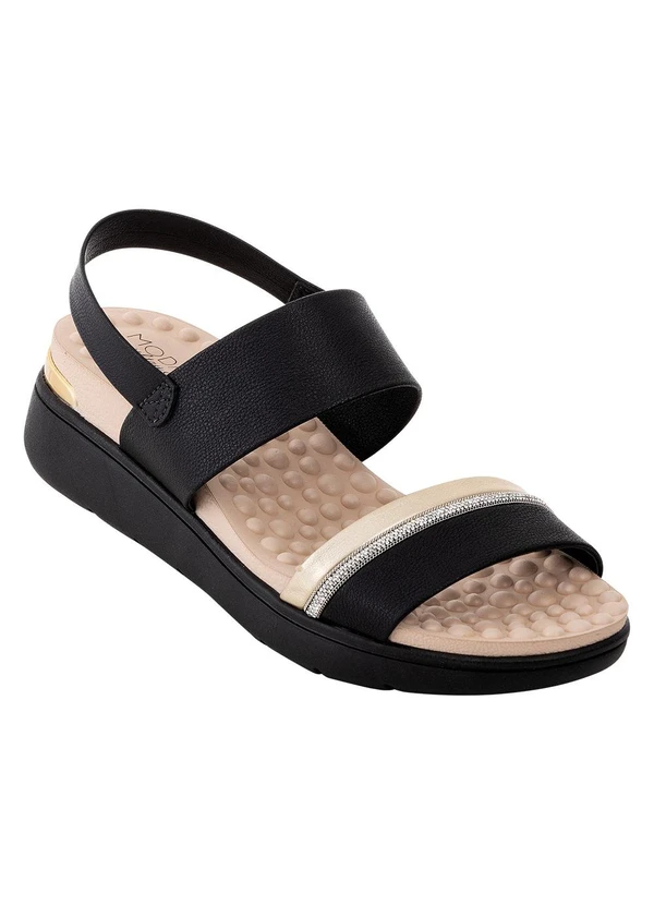 Modare - Sandália Modare Preto em Sintético