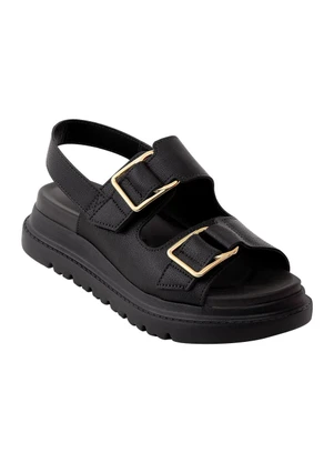Sandália Modare (Preto) em Sisntético - MODARE