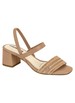 Sandália Moleca (Bege) - MOLECA