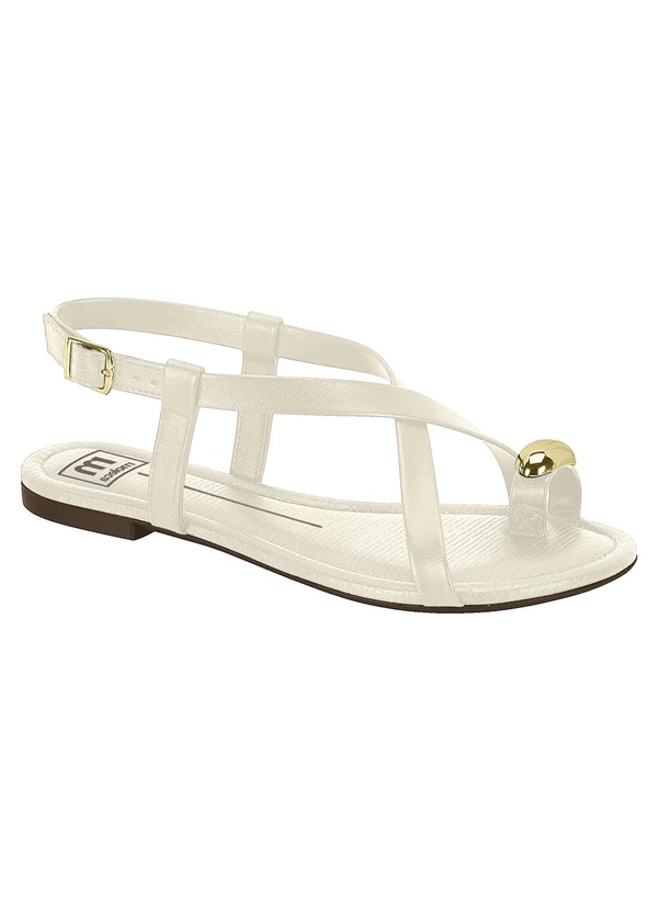 Moleca - Sandália Moleca Branca