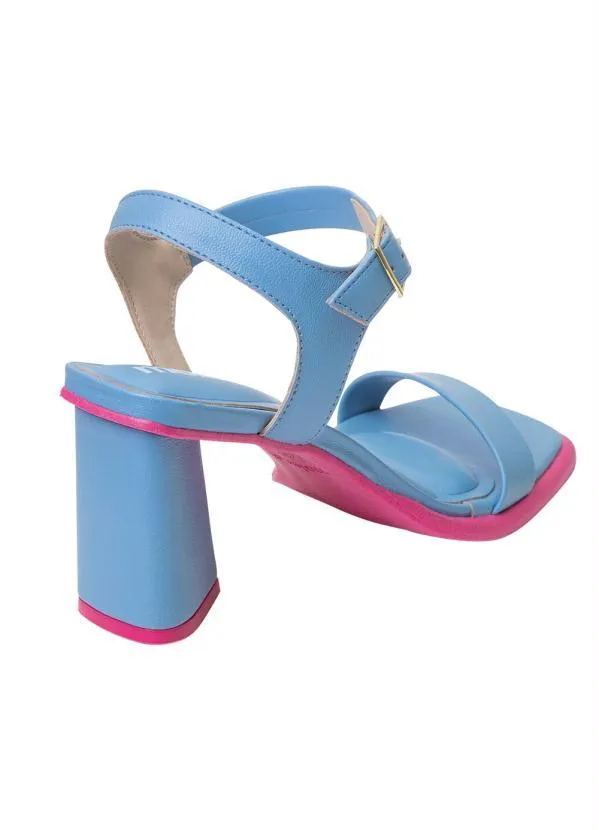 Moleca - Sandália Moleca Jessica Jeans em Sintético 2