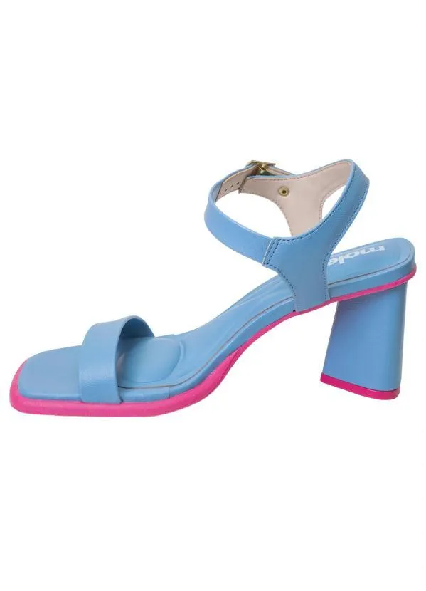 Moleca - Sandália Moleca Jessica Jeans em Sintético 3