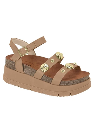 Sandália Moleca (Nude) - MOLECA