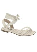 Sand�lia Moleca Off White 