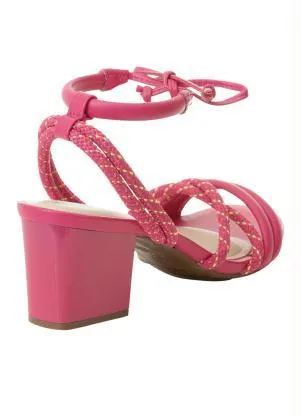 Sandália Moleca (Pink) em Sintético - MOLECA
