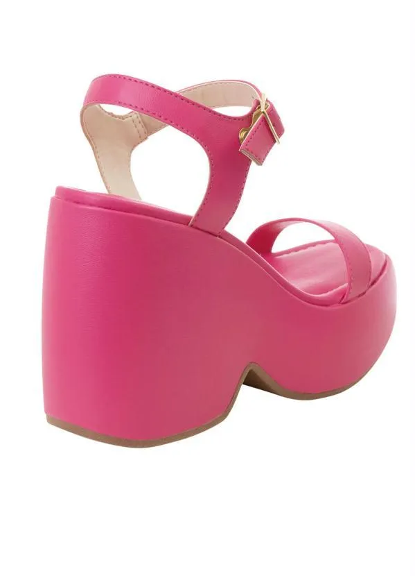 Moleca - Sandália Moleca Pink em Sintético 2