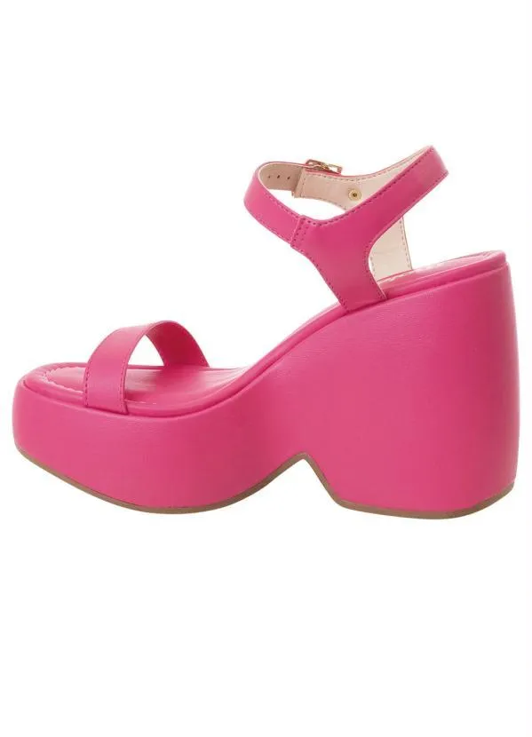 Moleca - Sandália Moleca Pink em Sintético 3