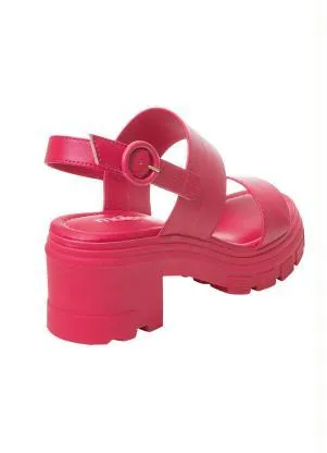 Sandália Moleca (Pink) em Sintético - MOLECA