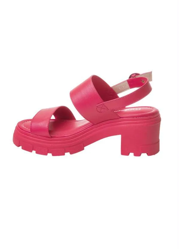 Moleca - Sandália Moleca Pink em Sintético 3