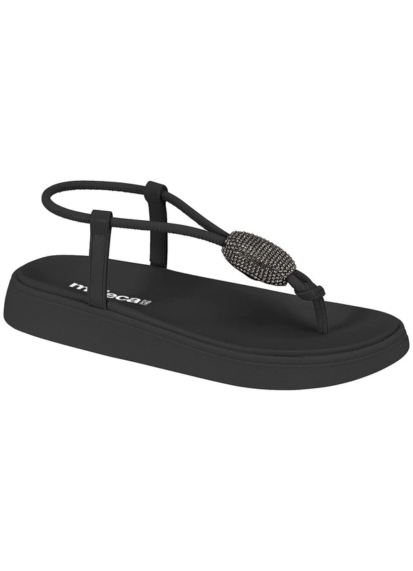 Moleca - Sandália Moleca Preta