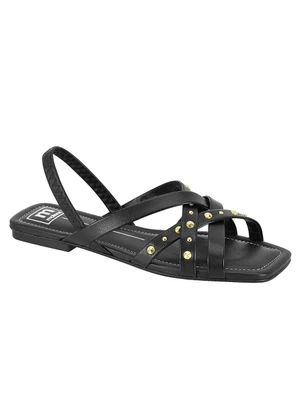 Sandália Moleca (Preta) - MOLECA