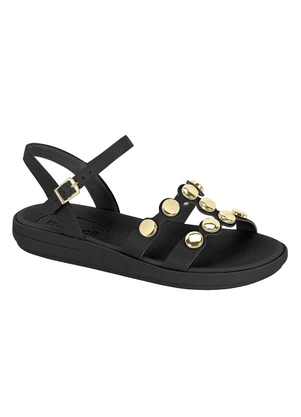 Sandália Moleca (Preta) - MOLECA