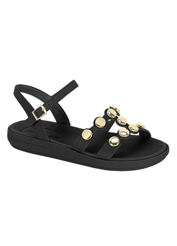 Moleca - Sandália Moleca Preta