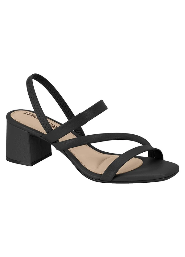 Moleca - Sandália Moleca Preta